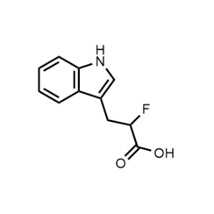 2-Fluoro-3-(1H-indol-3-yl)propanoic acid|CS-1198239