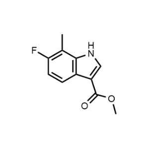 Methyl 6-fluoro-7-methyl-1H-indole-3-carboxylate|CS-1198263