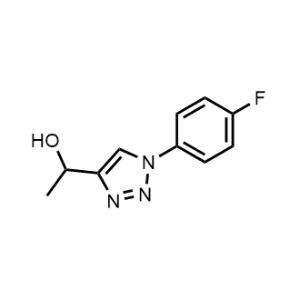 1-(1-(4-Fluorophenyl)-1H-1,2,3-triazol-4-yl)ethan-1-ol|CS-1198273