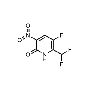 6-(Difluoromethyl)-5-fluoro-3-nitropyridin-2(1H)-one|CS-1198487