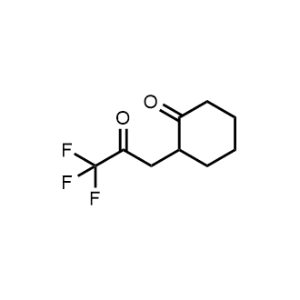2-(3,3,3-Trifluoro-2-oxopropyl)cyclohexan-1-one|CS-1198656