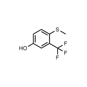 4-(Methylthio)-3-(trifluoromethyl)phenol|CS-1198701