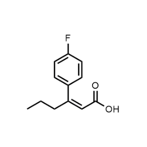 3-(4-Fluorophenyl)hex-2-enoic acid|CS-1198770