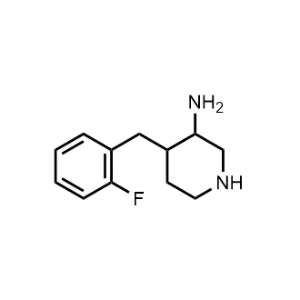 4-(2-Fluorobenzyl)piperidin-3-amine|CS-1198811