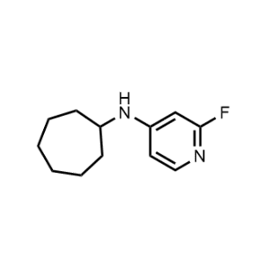 N-Cycloheptyl-2-fluoropyridin-4-amine|CS-1198812