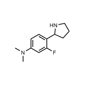 3-Fluoro-N,N-dimethyl-4-(pyrrolidin-2-yl)aniline|CS-1198816