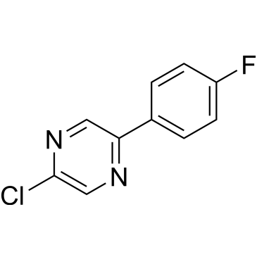 2-Chloro-5-(4-fluorophenyl)pyrazine|CS-1198929