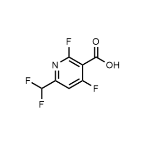 6-(Difluoromethyl)-2,4-difluoronicotinic acid|CS-1198973