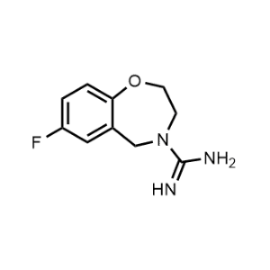 7-Fluoro-2,3-dihydrobenzo[f][1,4]oxazepine-4(5H)-carboximidamide|CS-1199496
