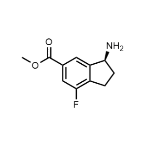 Methyl (S)-3-amino-7-fluoro-2,3-dihydro-1H-indene-5-carboxylate|CS-1199510