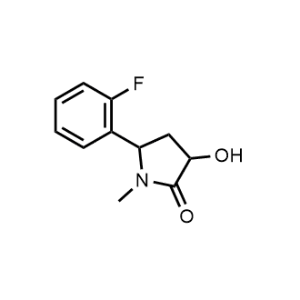 5-(2-Fluorophenyl)-3-hydroxy-1-methylpyrrolidin-2-one|CS-1199543