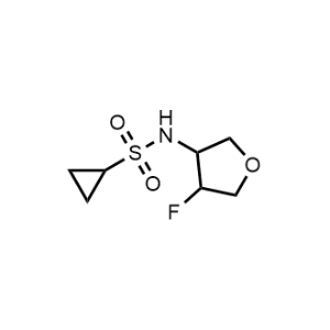 N-(4-Fluorotetrahydrofuran-3-yl)cyclopropanesulfonamide|CS-1199552