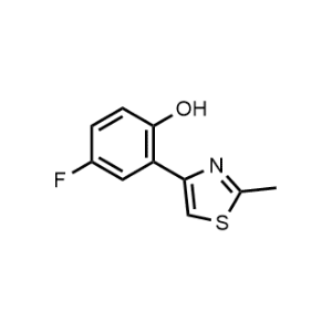 4-Fluoro-2-(2-methylthiazol-4-yl)phenol|CS-1199607