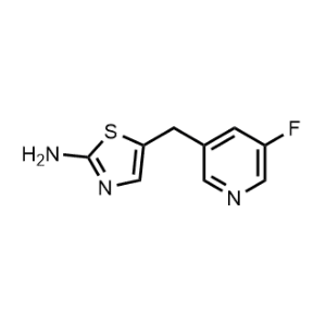 5-((5-Fluoropyridin-3-yl)methyl)thiazol-2-amine|CS-1199626