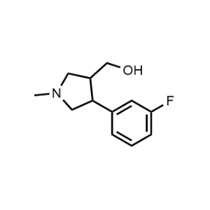 (4-(3-Fluorophenyl)-1-methylpyrrolidin-3-yl)methanol|CS-1200093
