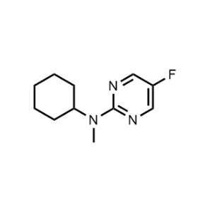 N-Cyclohexyl-5-fluoro-N-methylpyrimidin-2-amine|CS-1200239