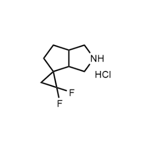 2',2'-Difluorohexahydro-1H-spiro[cyclopenta[c]pyrrole-4,1'-cyclopropane] hydrochloride|CS-1200351