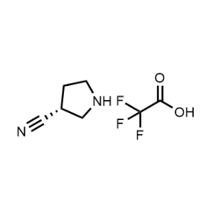 (R)-Pyrrolidine-3-carbonitrile 2,2,2-trifluoroacetate|CS-1200414