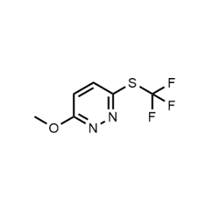 3-Methoxy-6-((trifluoromethyl)thio)pyridazine|CS-1200440