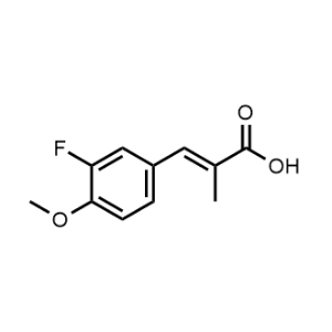 3-(3-Fluoro-4-methoxyphenyl)-2-methylacrylic acid|CS-1200460