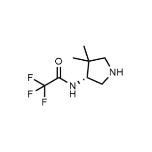 (R)-N-(4,4-Dimethylpyrrolidin-3-yl)-2,2,2-trifluoroacetamide|CS-1200469