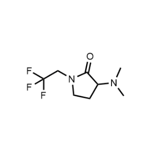 3-(Dimethylamino)-1-(2,2,2-trifluoroethyl)pyrrolidin-2-one|CS-1200473