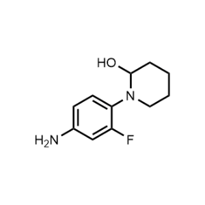 1-(4-Amino-2-fluorophenyl)piperidin-2-ol|CS-1200564