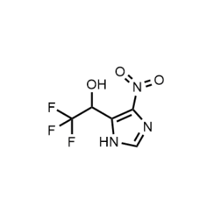 2,2,2-Trifluoro-1-(4-nitro-1H-imidazol-5-yl)ethan-1-ol|CS-1200705