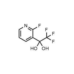 2,2,2-Trifluoro-1-(2-fluoropyridin-3-yl)ethane-1,1-diol|CS-1200706