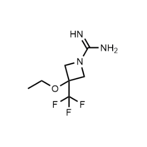 3-Ethoxy-3-(trifluoromethyl)azetidine-1-carboximidamide|CS-1200864