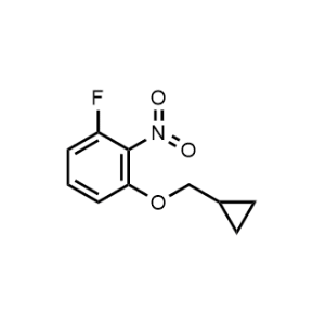 1-(Cyclopropylmethoxy)-3-fluoro-2-nitrobenzene|CS-1200871