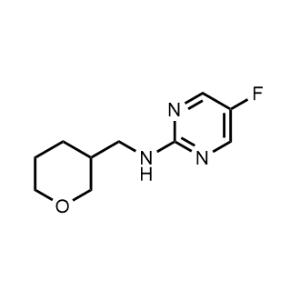 5-Fluoro-N-((tetrahydro-2H-pyran-3-yl)methyl)pyrimidin-2-amine|CS-1200952