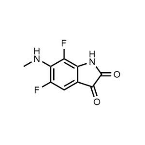 5,7-Difluoro-6-(methylamino)indoline-2,3-dione|CS-1201176