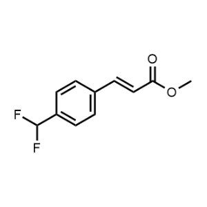 Methyl (E)-3-(4-(difluoromethyl)phenyl)acrylate|CS-1201284
