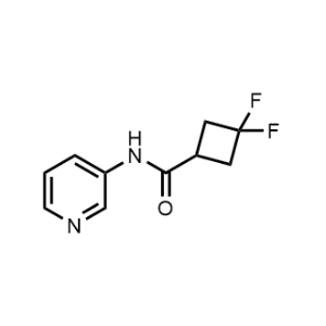 3,3-Difluoro-N-(pyridin-3-yl)cyclobutane-1-carboxamide|CS-1201311