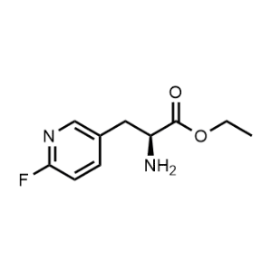 Ethyl (S)-2-amino-3-(6-fluoropyridin-3-yl)propanoate|CS-1201384
