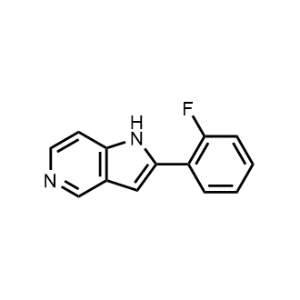 2-(2-Fluorophenyl)-1H-pyrrolo[3,2-c]pyridine|CS-1201421