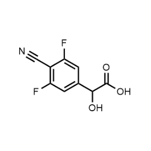 2-(4-Cyano-3,5-difluorophenyl)-2-hydroxyacetic acid|CS-1201569