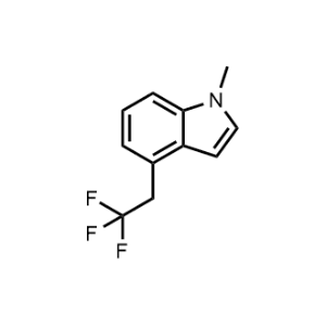 1-Methyl-4-(2,2,2-trifluoroethyl)-1H-indole|CS-1201769