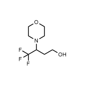 4,4,4-Trifluoro-3-morpholinobutan-1-ol|CS-1201773