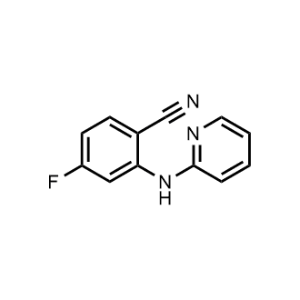 4-Fluoro-2-(pyridin-2-ylamino)benzonitrile|CS-1201825