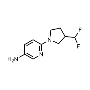 6-(3-(Difluoromethyl)pyrrolidin-1-yl)pyridin-3-amine|CS-1201851