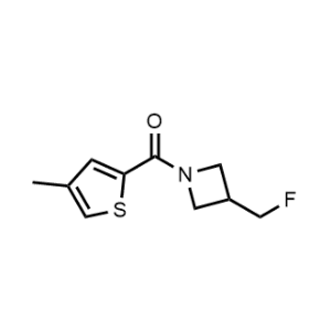 (3-(Fluoromethyl)azetidin-1-yl)(4-methylthiophen-2-yl)methanone|CS-1201894