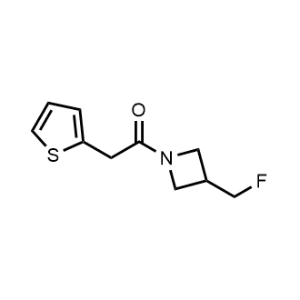 1-(3-(Fluoromethyl)azetidin-1-yl)-2-(thiophen-2-yl)ethan-1-one|CS-1201895