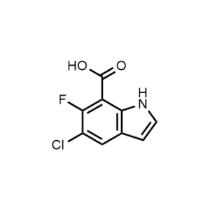 5-Chloro-6-fluoro-1H-indole-7-carboxylic acid|CS-1201914
