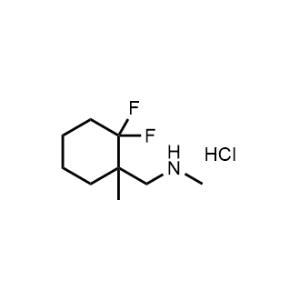 1-(2,2-Difluoro-1-methylcyclohexyl)-N-methylmethanamine hydrochloride|CS-1201966