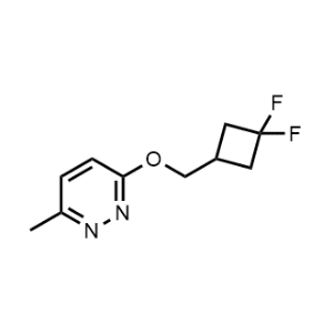 3-((3,3-Difluorocyclobutyl)methoxy)-6-methylpyridazine|CS-1202204