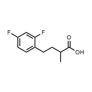 4-(2,4-Difluorophenyl)-2-methylbutanoic acid|CS-1202226