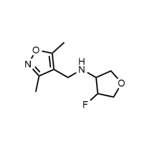 N-((3,5-Dimethylisoxazol-4-yl)methyl)-4-fluorotetrahydrofuran-3-amine|CS-1202256