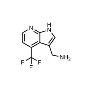 (4-(Trifluoromethyl)-1H-pyrrolo[2,3-b]pyridin-3-yl)methanamine|CS-1202492